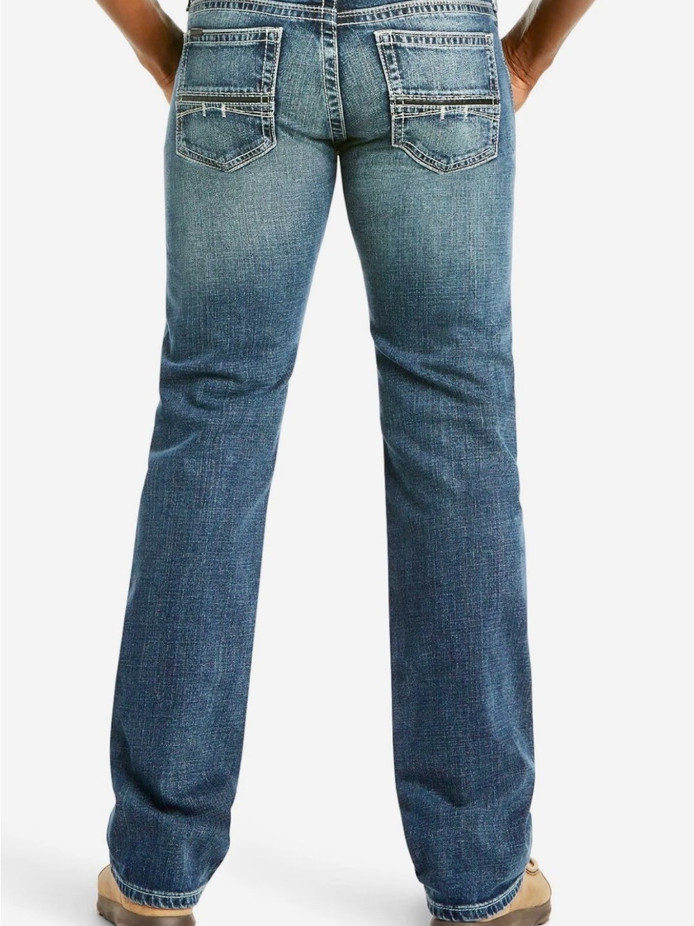 Ariat M7 Slim Straight Jeans Men’s 33x32 Stretch Denim Low Rise 99% Cotton